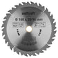 Wolfcraft List Kružne Pile 160 x 2,4 x 20 mm / Z=20 TCT (brzi, grubi rezovi) Za Ručne Kružne Pile – 6733000 by Wolfcraft