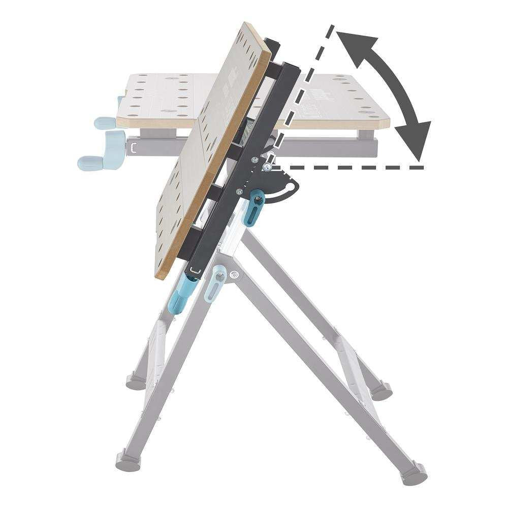 Wolfcraft Stol Radni i Stezni Master 650 Ergo / 650 x 720 x 950 mm – 6870000 by Wolfcraft 6870000 Ostali Alati i Pribor