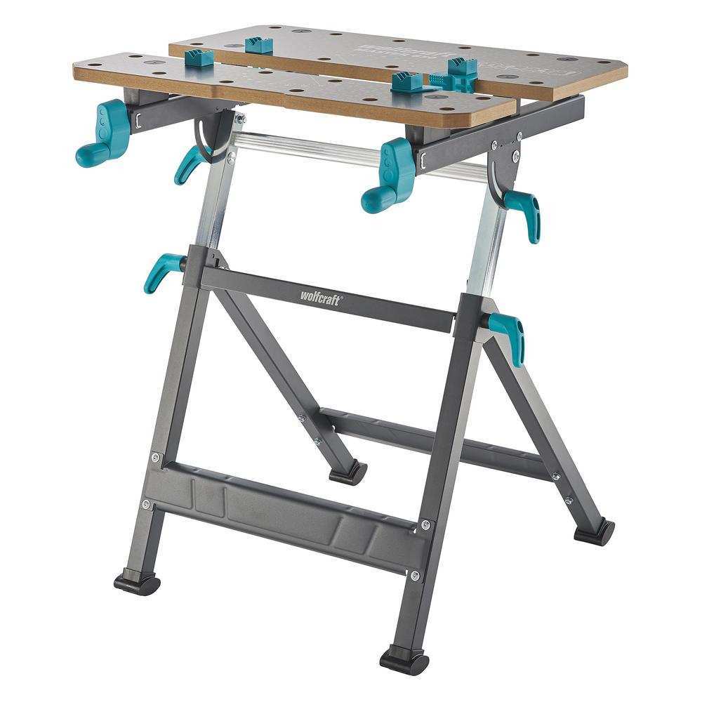 Wolfcraft Stol Radni i Stezni Master 650 Ergo / 650 x 720 x 950 mm – 6870000 by Wolfcraft 6870000 Ostali Alati i Pribor