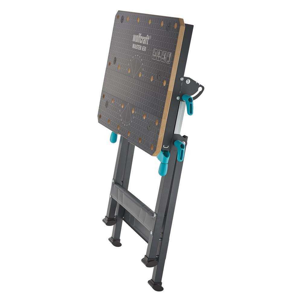Wolfcraft Stol Radni i Stezni Master 650 Ergo / 650 x 720 x 950 mm – 6870000 by Wolfcraft 6870000 Ostali Alati i Pribor