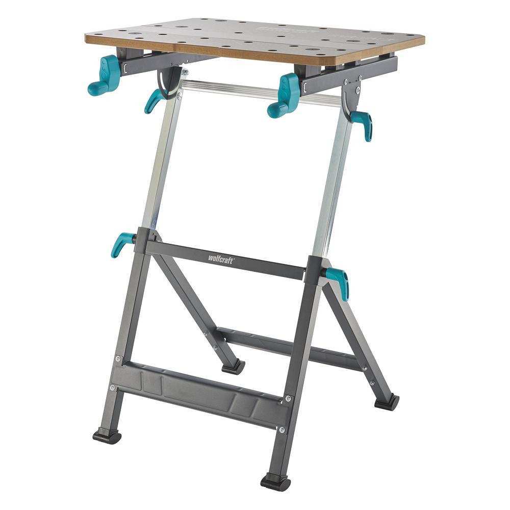 Wolfcraft Stol Radni i Stezni Master 650 Ergo / 650 x 720 x 950 mm – 6870000 by Wolfcraft 6870000 Ostali Alati i Pribor