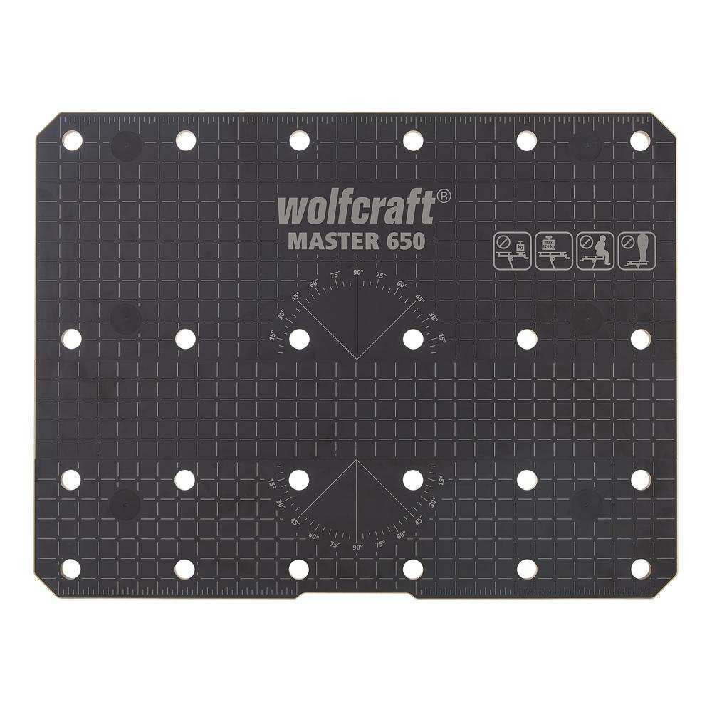 Wolfcraft Stol Radni i Stezni Master 650 Ergo / 650 x 720 x 950 mm – 6870000 by Wolfcraft 6870000 Ostali Alati i Pribor