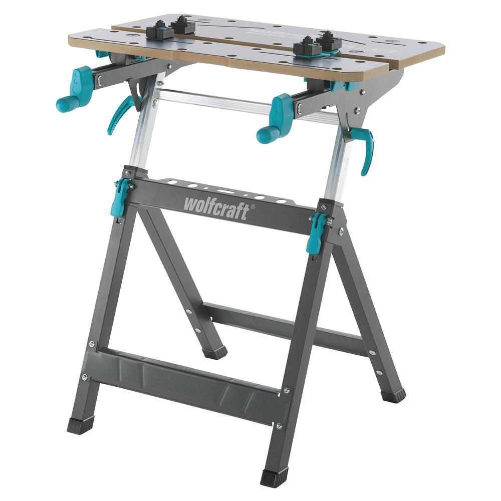 Wolfcraft Stol Radni i Stezni Master 750 Ergo / 680 x 700 x 950 mm – 6871000 by Wolfcraft 6871000 Ostali Alati i Pribor