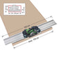 Wolfcraft Vodilica Za Kružne Pile FKS 145 / 145 cm – 6913000 by Wolfcraft 6913000 Pribor Za Kružne Pile - detalj 2
