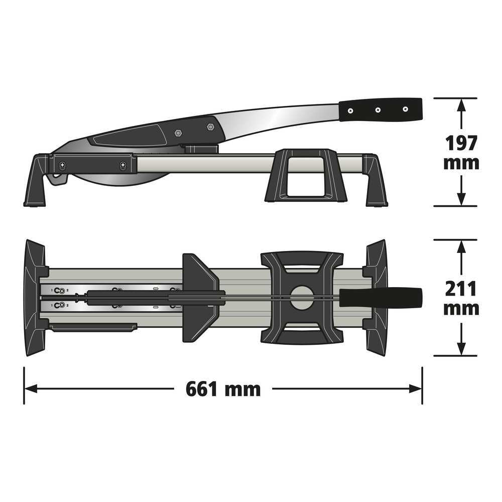 Wolfcraft Rezač Laminata i Vinila LC 800 / 465 mm – 6939000 by Wolfcraft 6939000 Ručni Rezni Alat i Pribor - detalj 17