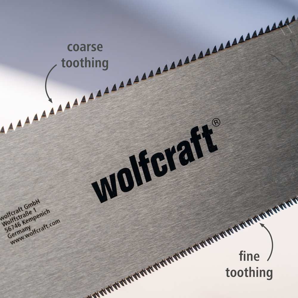 Wolfcraft Pila Japanska Dvostrana Za Drvo i Plastiku 330 mm – 6955000 by Wolfcraft 6955000 Ručni Rezni Alat i Pribor