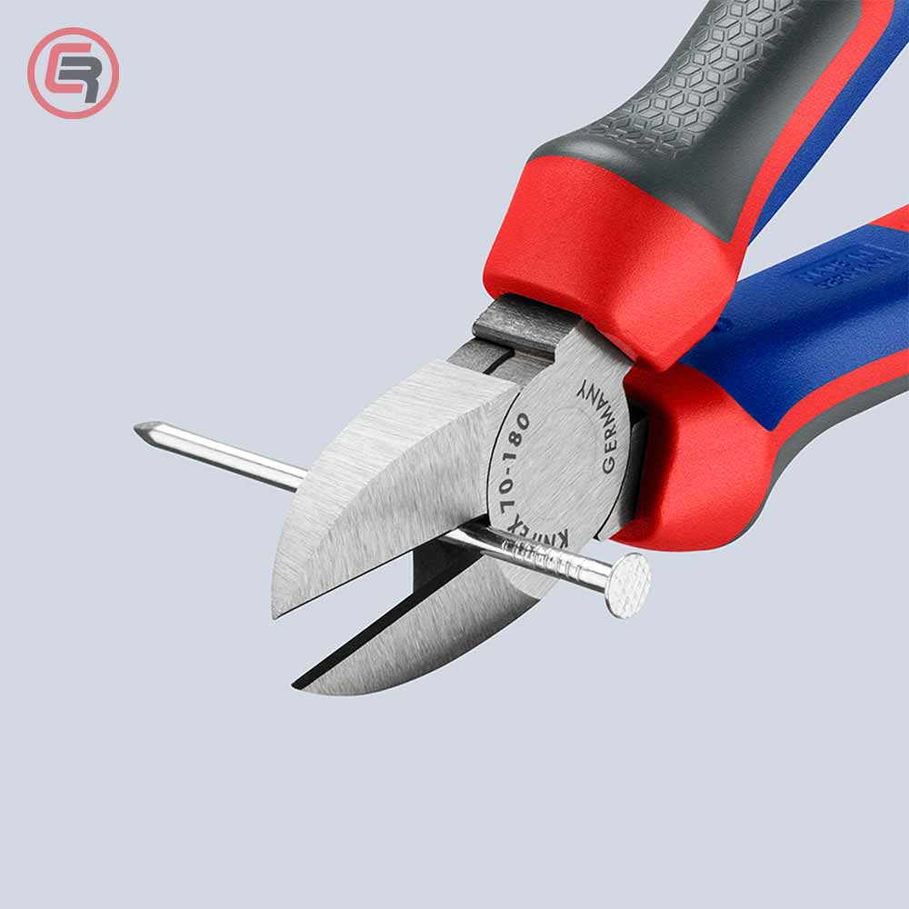 Knipex Kliješta Bočna Sječa – Sječice 180 mm – 70 02 180 by Knipex 70 02 180 Kliješta - detalj 5