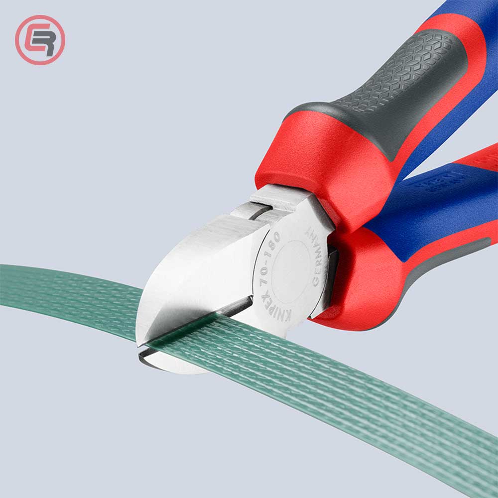 Knipex Kliješta Bočna Sječa Sječice 180 mm – 70 05 180 by Knipex 70 05 180 Kliješta - detalj 6
