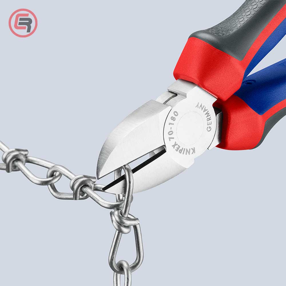 Knipex Kliješta Bočna Sječa Sječice 180 mm – 70 05 180 by Knipex 70 05 180 Kliješta - detalj 8