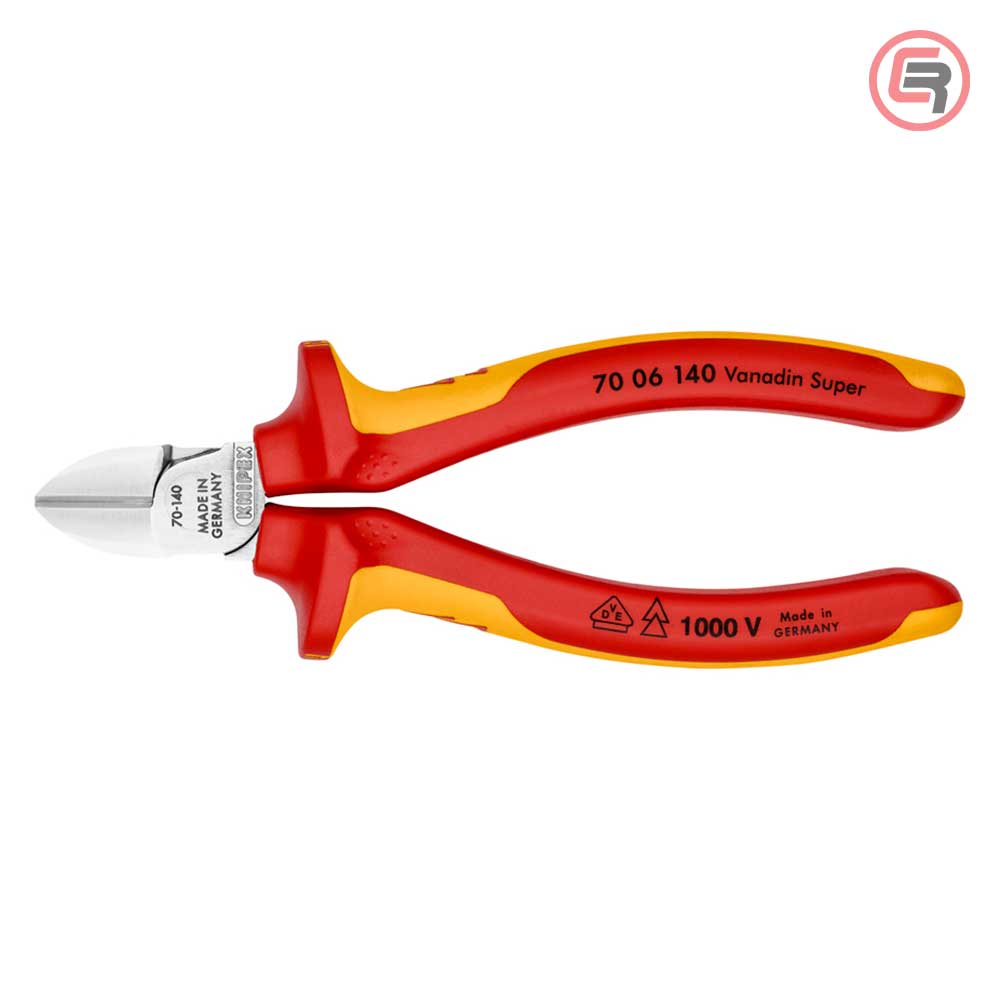 Knipex Kliješta Bočna Sječa – Sječice 140 mm / 1000V – 70 06 140 by Knipex 70 06 140 Izolovani Alat VDE 1000V - detalj 3