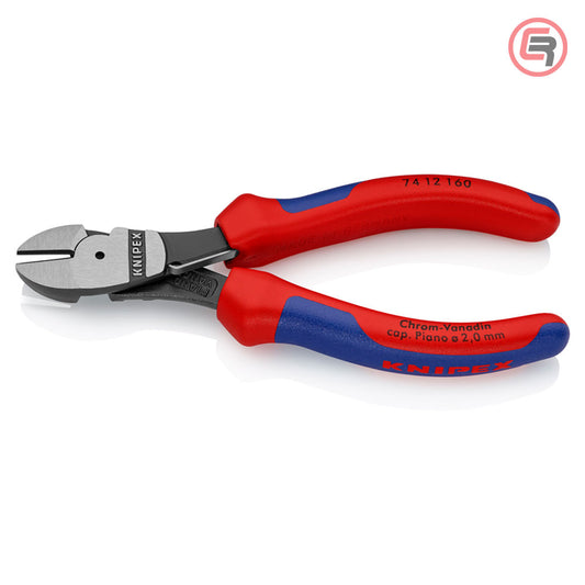 Knipex Kliješta Bočna Sječa – Sječice Ojačana 160 mm Sa Oprugom – 74 12 160 by Knipex 74 12 160 Kliješta - detalj 2