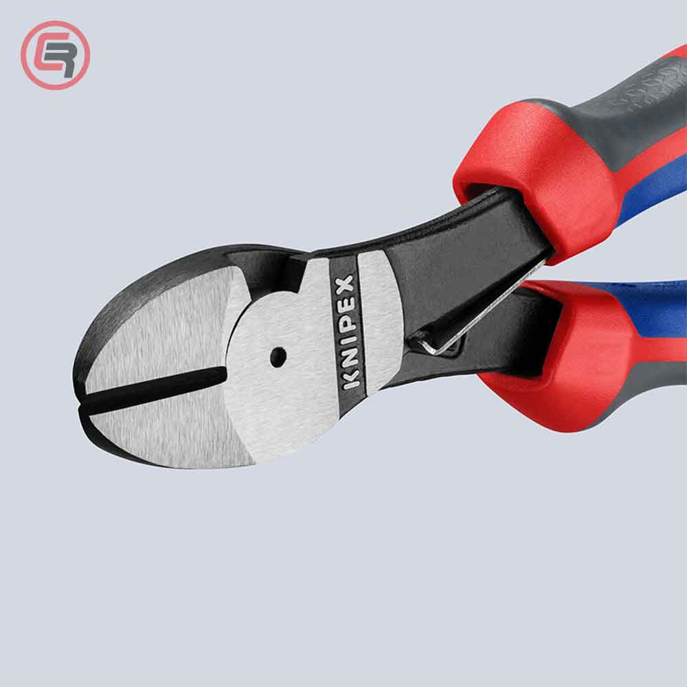 Knipex Kliješta Bočna Sječa – Sječice Ojačana 180 mm Sa Oprugom – 74 12 180 by Knipex 74 12 180 Kliješta - detalj 8