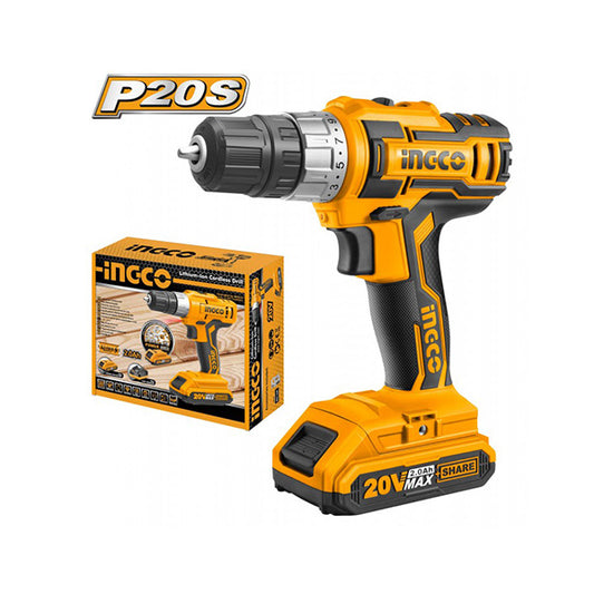 Aku odvijač 20V CDLI20024 INGCO Bušilice i odvijači, Mašine i uređaji, Ručni alat, Svi proizvodi