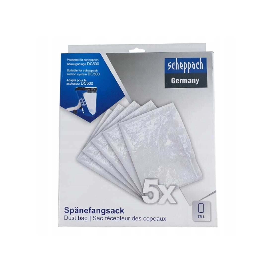 Scheppach najlonske vreće za DC500 (5 komada) 7906300707 Pribor za usisivače