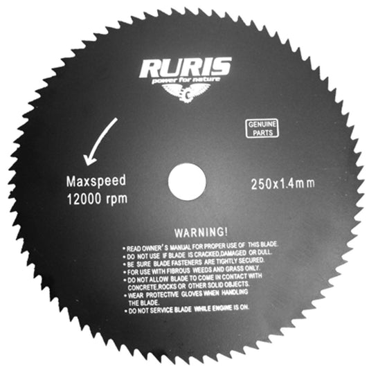 RURIS disk za rezanje trave sa 80 zuba 250×1.4mm Mašine i uređaji, Oprema i potrošni materijal, Oprema za trimere, Svi proizvodi