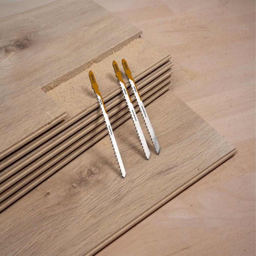 Wolfcraft Ubodne Pilice Za LAMINAT HCS Fini Ravni i Zakrivljeni Rez / 3 kom – 8040000 by Wolfcraft 8040000 Pribor Za Ubodne