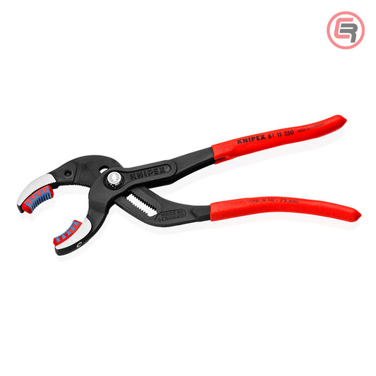 Knipex Kliješta Za Cijevi i Sifone Sa Plastičnim Uloškom 250 mm – 81 11 250 by Knipex 81 11 250 Kliješta - detalj 2