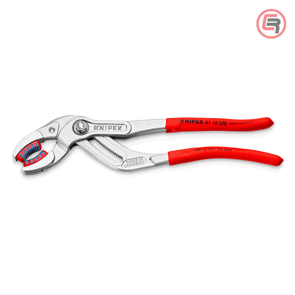 Knipex Kliješta Za Cijevi i Sifone Sa Plastičnim Uloškom 250 mm – 81 13 250 by Knipex 81 13 250 Kliješta