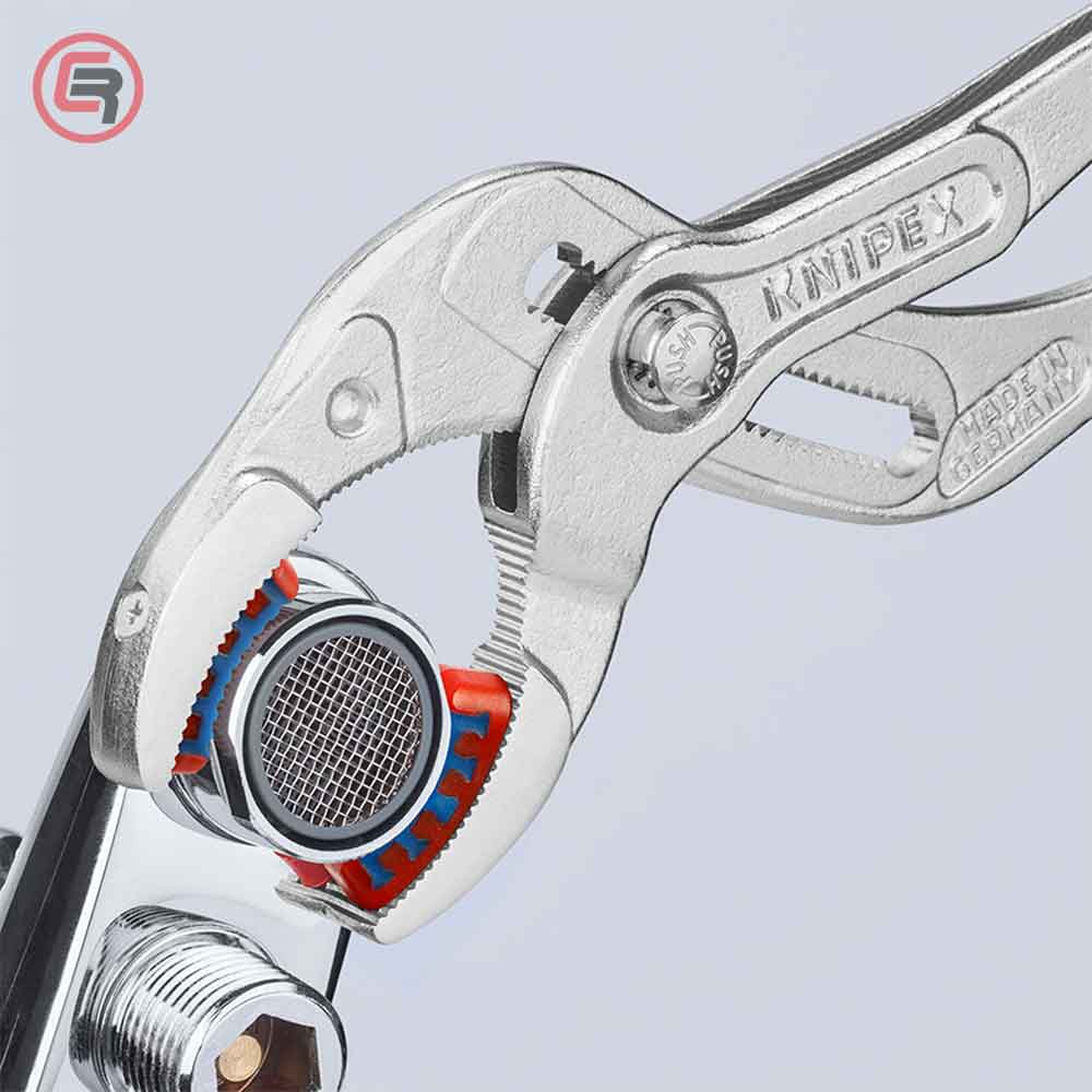 Knipex Kliješta Za Cijevi i Sifone Sa Plastičnim Uloškom 250 mm – 81 13 250 by Knipex 81 13 250 Kliješta - detalj 4