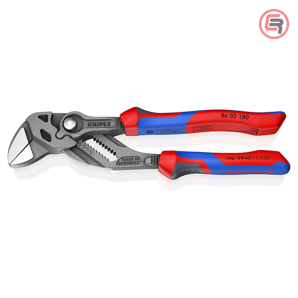 Knipex Kliješta Ključ Crna 180 mm – 86 02 180 by Knipex 86 02 180 Kliješta
