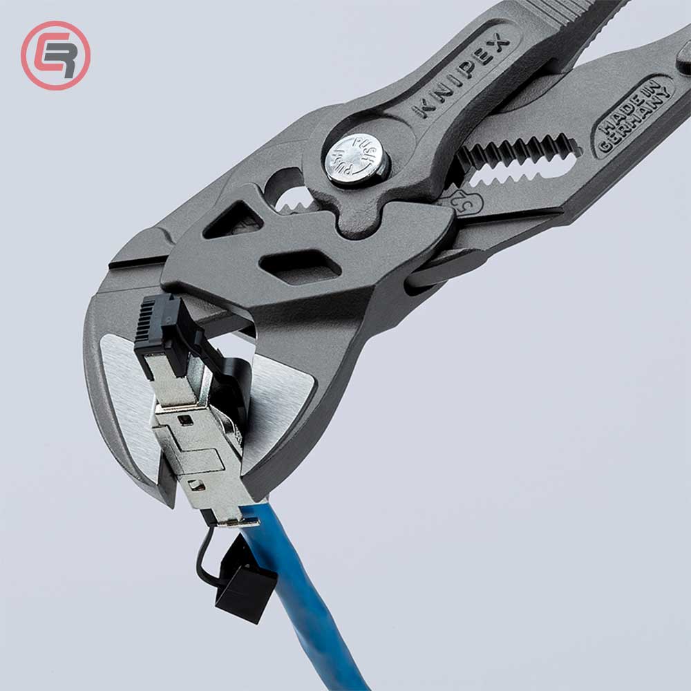 Knipex Kliješta Ključ Crna 180 mm – 86 02 180 by Knipex 86 02 180 Kliješta - detalj 9