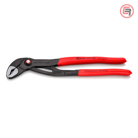 Knipex Kliješta Papige / Papagajke Cobra Quick Set 300 mm – 87 21 300 by Knipex 87 21 300 Kliješta