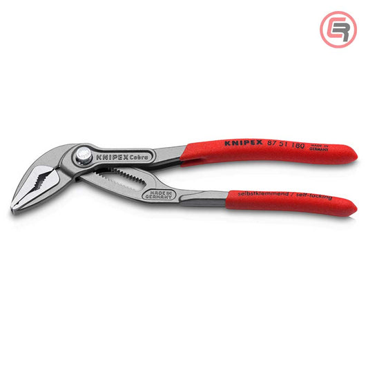 Knipex Kliješta Papige / Papagajke Cobra ES 180 mm Ekstra Tanka – 87 51 180 by Knipex 87 51 180 Kliješta