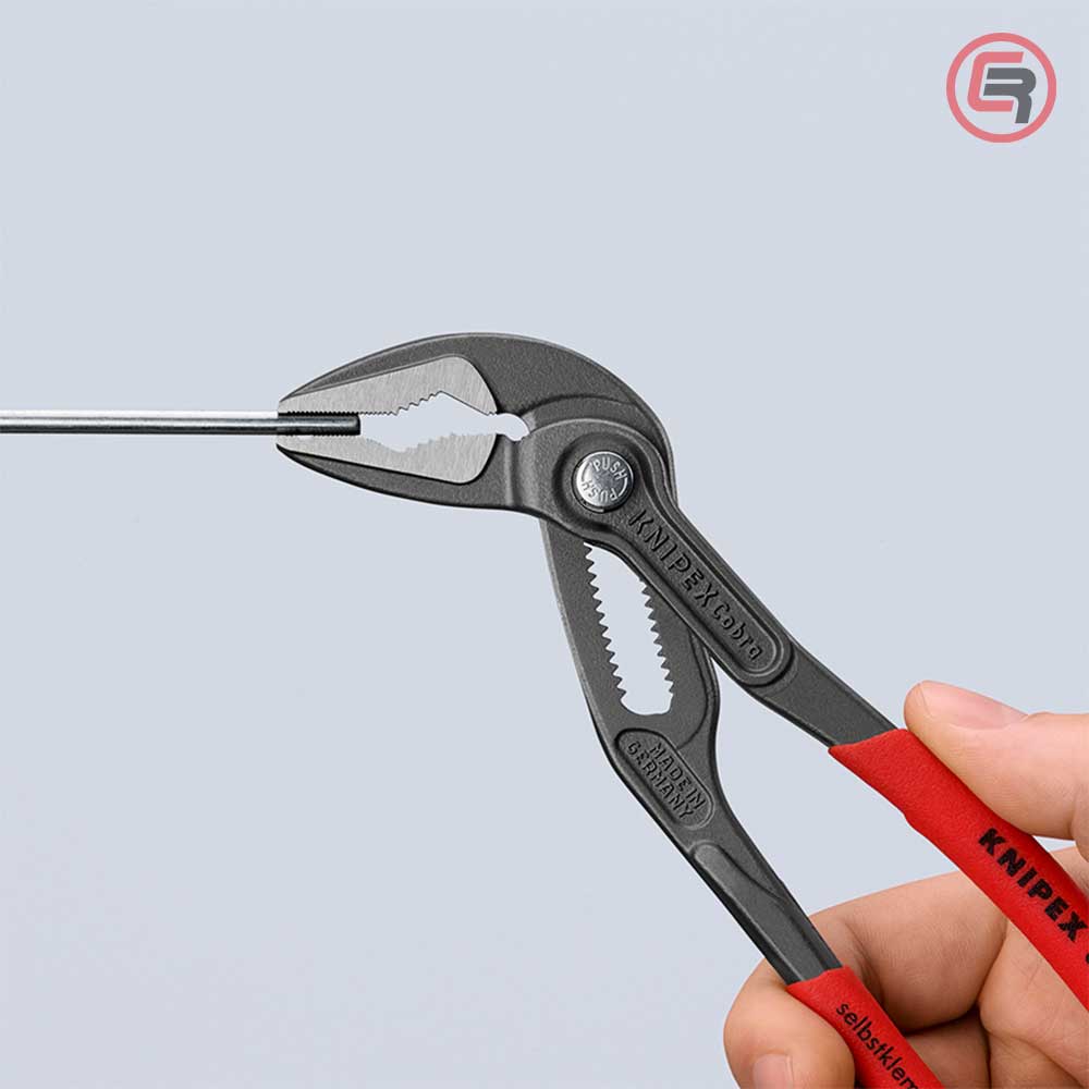 Knipex Kliješta Papige / Papagajke Cobra ES 180 mm Ekstra Tanka – 87 51 180 by Knipex 87 51 180 Kliješta - detalj 3