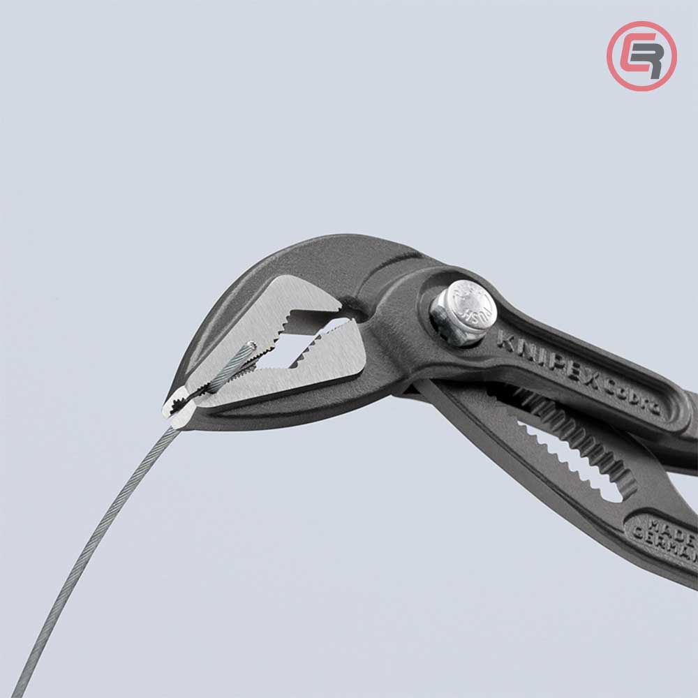 Knipex Kliješta Papige / Papagajke Cobra ES 180 mm Ekstra Tanka – 87 51 180 by Knipex 87 51 180 Kliješta - detalj 4