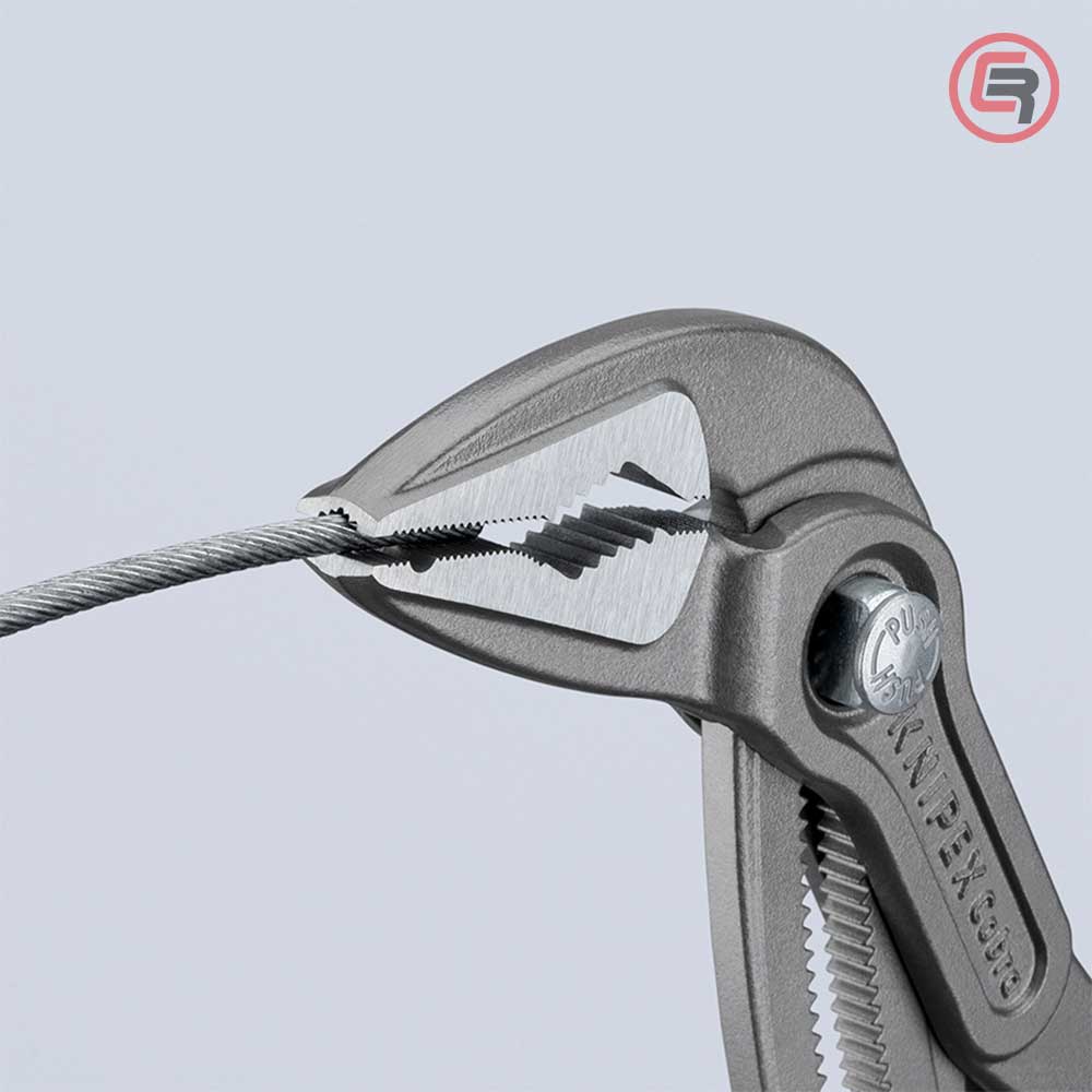 Knipex Kliješta Papige / Papagajke Cobra ES 250 mm Ekstra Tanka – 87 51 250 by Knipex 87 51 250 Kliješta - detalj 4