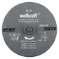 Wolfcraft Set Pila Za Rupe fi 68, 74, 80, 90, 100 mm / 33 mm / 5 dijelni – 8918000 by Wolfcraft 8918000 Garniture / Setovi