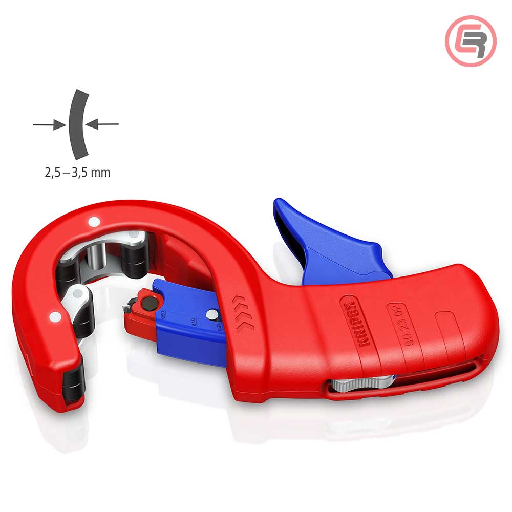 Knipex Rezač Za PVC Cijevi DPT50 – fi 32 / 40 / 50 mm – 90 23 02 BK by Knipex 90 23 02 BK Ručni Rezni Alat i Pribor
