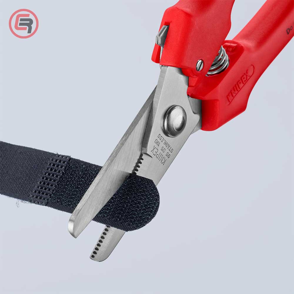 Knipex Škare Makaze 190 mm Kombinovane – 95 05 190 by Knipex 95 05 190 Makaze / Škare - detalj 6