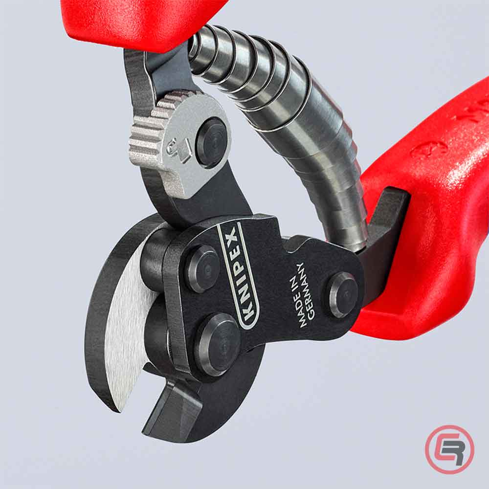 Knipex Škare Makaze 160 mm Za Rezanje Sajle – 95 62 160 by Knipex 95 62 160 Makaze / Škare - detalj 5