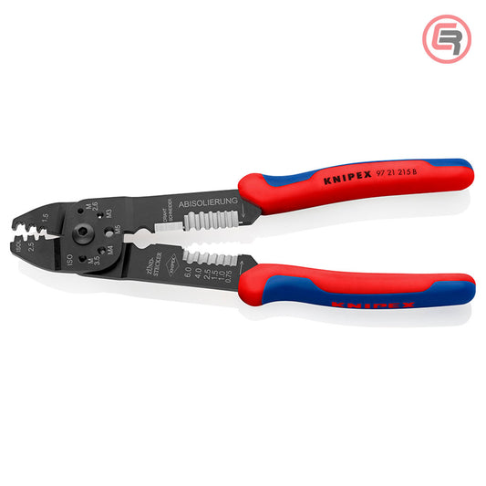 Knipex Kliješta Za Kabl Stopice Neizolirane 0,5 – 2,5 mm2 – 97 21 215 B by Knipex 97 21 215 B Kliješta Za Presanje /