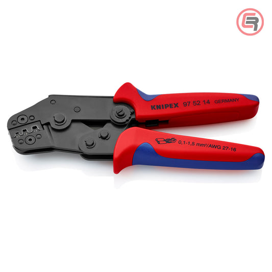 Knipex Kliješta Za Krimpanje Kabl Stopice Neizolirane 0,1 – 1,5 mm2 – 97 52 14 by Knipex 97 52 14 Kliješta Za Presanje /
