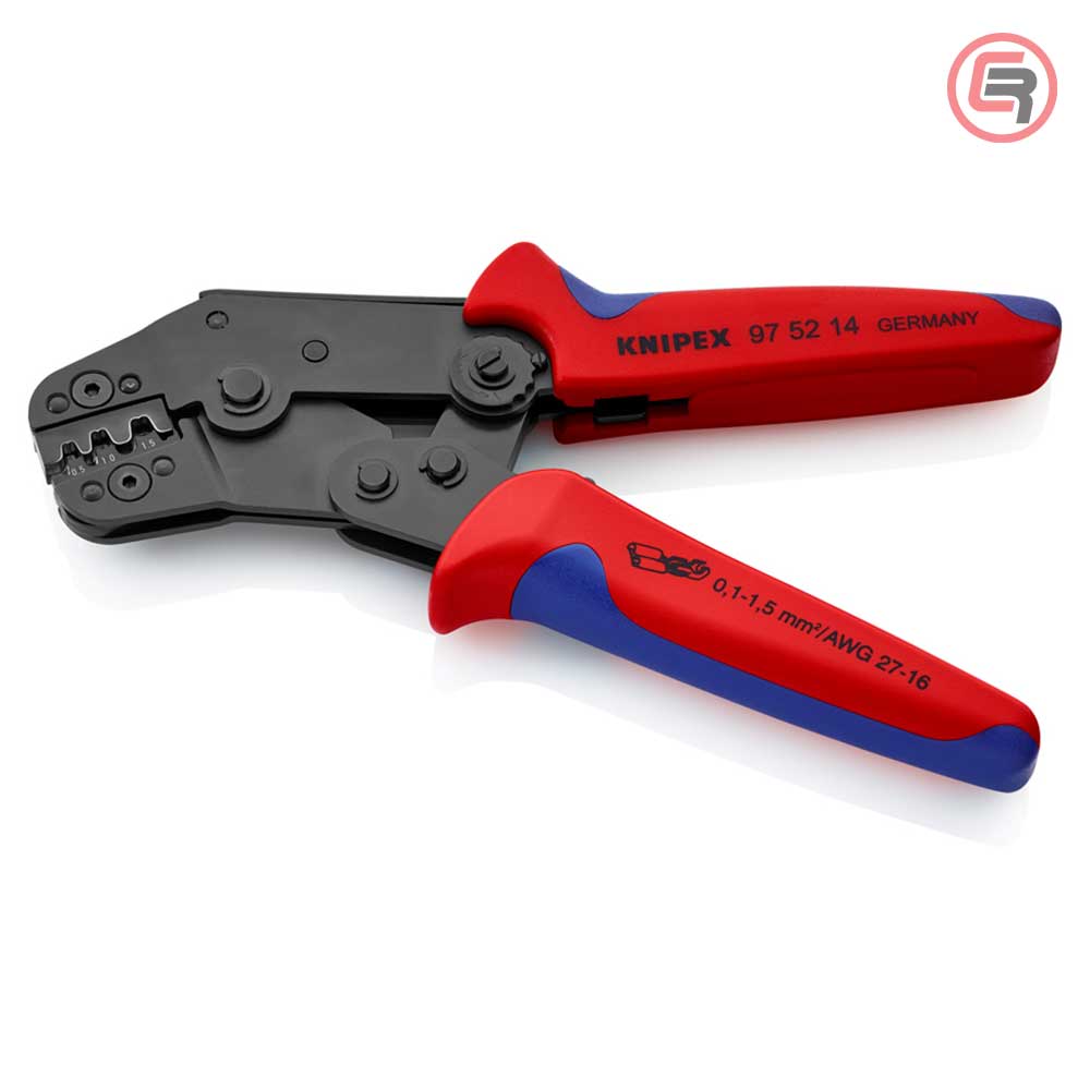 Knipex Kliješta Za Krimpanje Kabl Stopice Neizolirane 0,1 – 1,5 mm2 – 97 52 14 by Knipex 97 52 14 Kliješta Za Presanje /