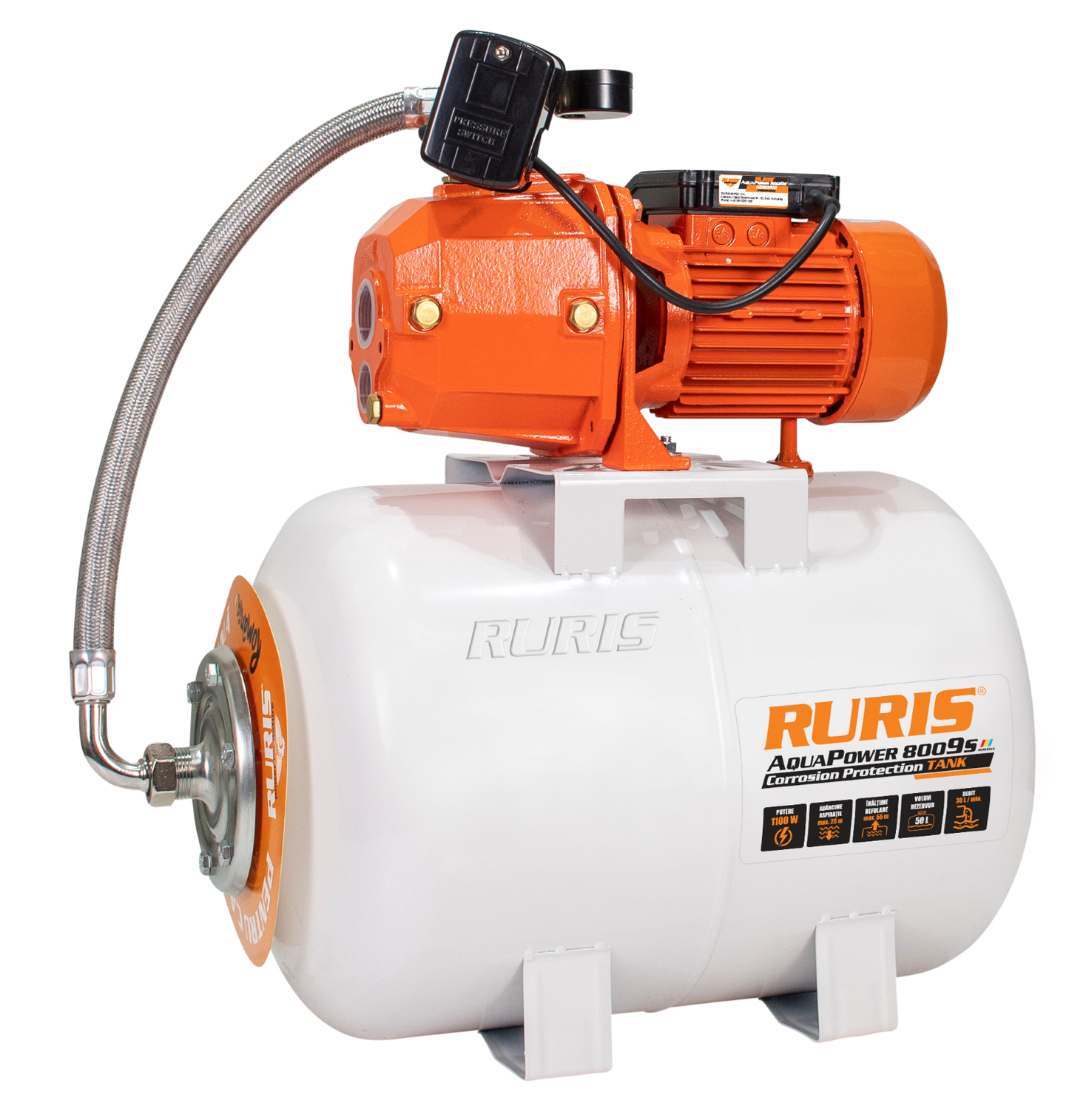 RURIS hidrofor hidropak za vodu AquaPower 8009S by RURIS AquaPower 8009S Mašine i uređaji, Motorne pumpe, Svi proizvodi