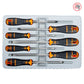Bahco Garnitura Odvijača 5 plosnatih + 2 križna / 7 dijelna – B219.017 by Bahco B219.017 Garniture / Setovi Alata