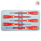 Bahco Garnitura Odvijača VDE 3 plosnata + 2 križna / 5 dijelna – B220.005 by Bahco B220.005 Garniture / Setovi Alata