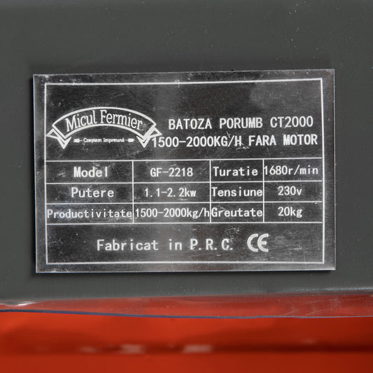 Mlin za kukuruz LITTLE FARMER CT2000 2,2KW GF-1140 Mašine, Mlinovi za žitarice i voće, Svi proizvodi
