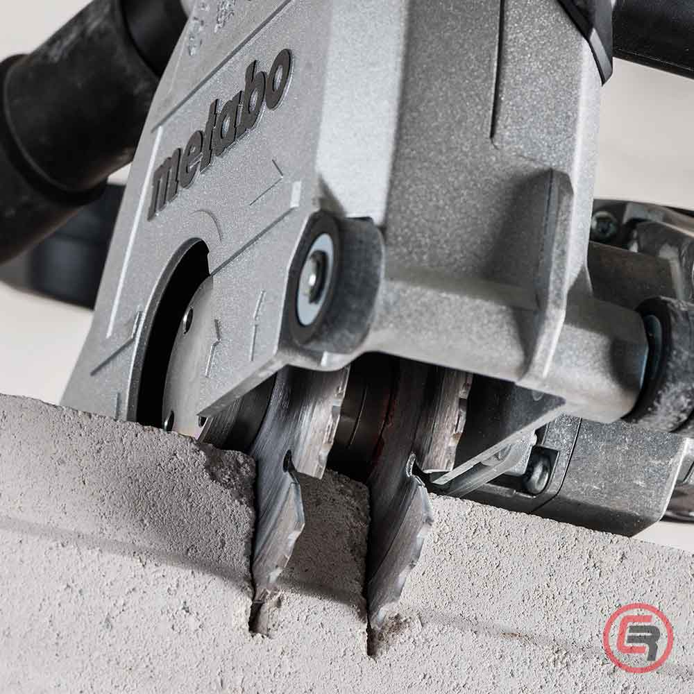 Metabo Rezačica MFE 40 Za Zidne Utore 125 mm / 1.900 W + Dijamantne Ploče – 604040500 by Metabo 604040500 Alati Za Obradu