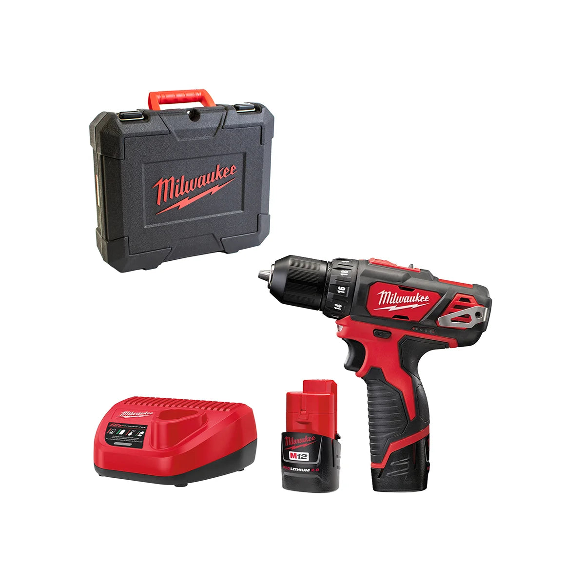 Milwaukee aku bušilica odvijač M12 BDD-202C 4933441915 Bušilice i odvijači, Mašine i uređaji, Svi proizvodi