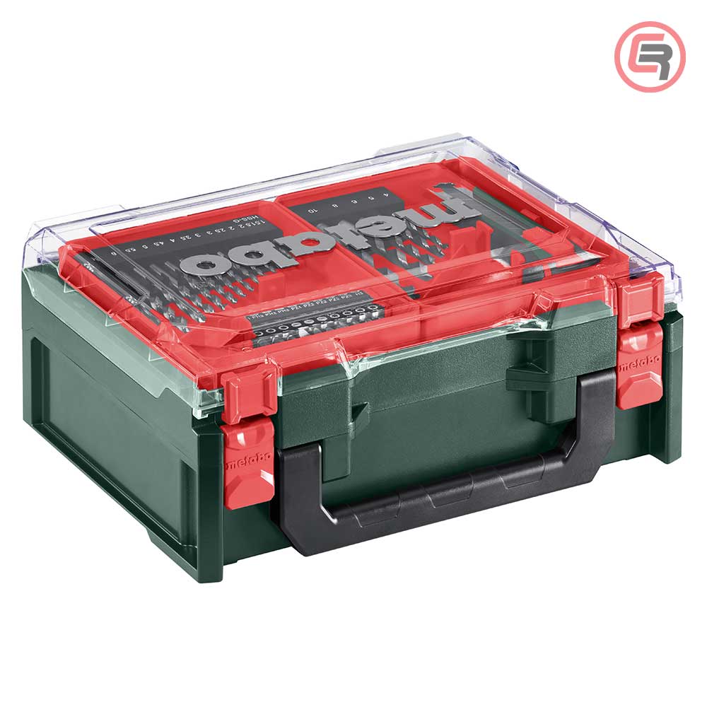 Metabo Bušilica-Odvijač Aku PowerMaxx BS Basic Set 12V 2xAKU (2,0Ah) LC 24 Mobile WorkShop – 600080710 by Metabo 600080710