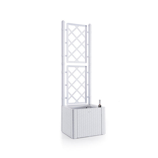 Natural Deluxe četvrtasta kutija za cvijeće sa sistemom za navodnjavanje bijela Svi proizvodi, Vrt i poljoprivreda