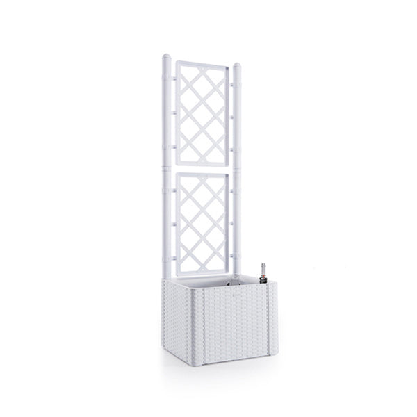 Natural Deluxe četvrtasta kutija za cvijeće sa sistemom za navodnjavanje bijela Svi proizvodi, Vrt i poljoprivreda