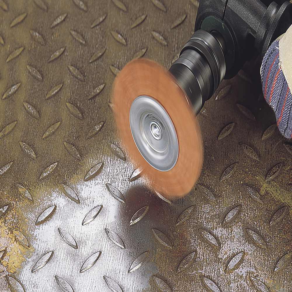 Wolfcraft Četka Kružna Najlonska Gruba fi 100×23/10×1,2 mm Prihvat 1/4″ – 1502000 by Wolfcraft 1502000 Četke, Brusni