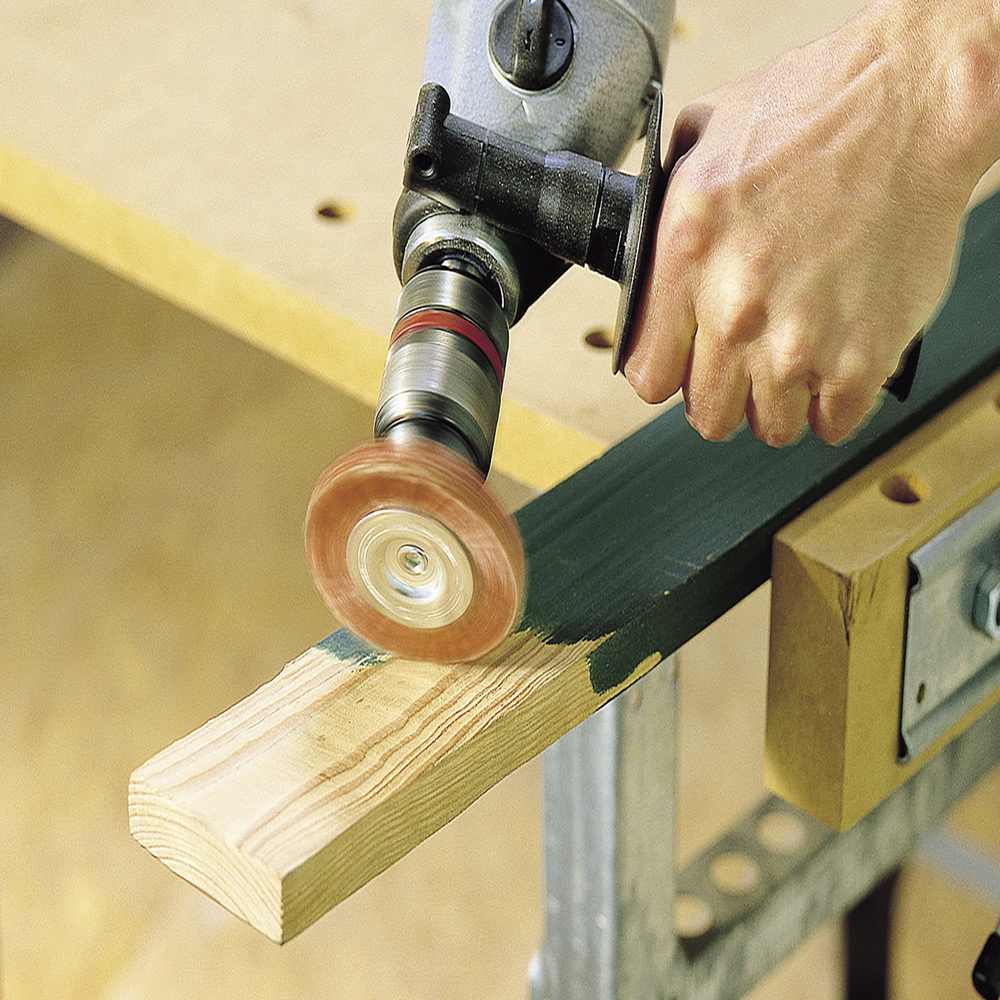 Wolfcraft Četka Kružna Najlonska Gruba fi 100×23/10×1,2 mm Prihvat 1/4″ – 1502000 by Wolfcraft 1502000 Četke, Brusni