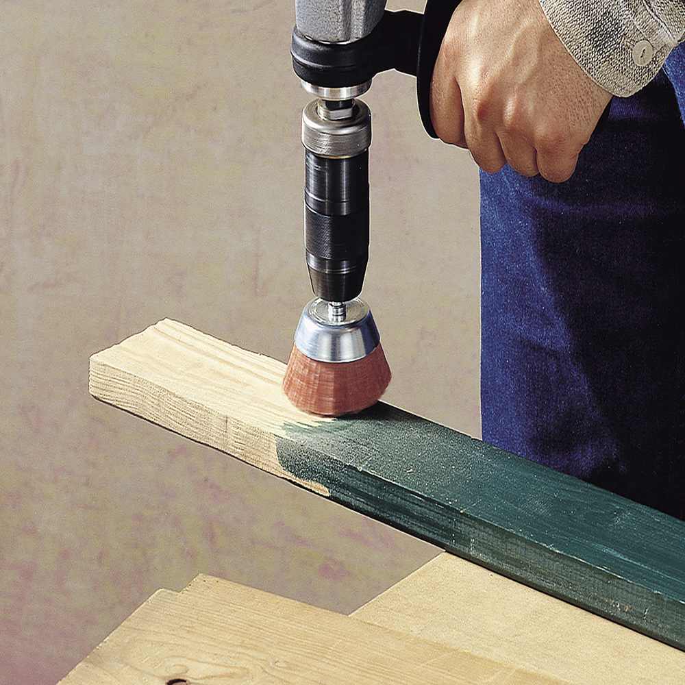 Wolfcraft Četka Lončasta Najlonska Gruba fi 65x20x1,2 mm Prihvat 1/4″ – 1506000 by Wolfcraft 1506000 Četke, Brusni
