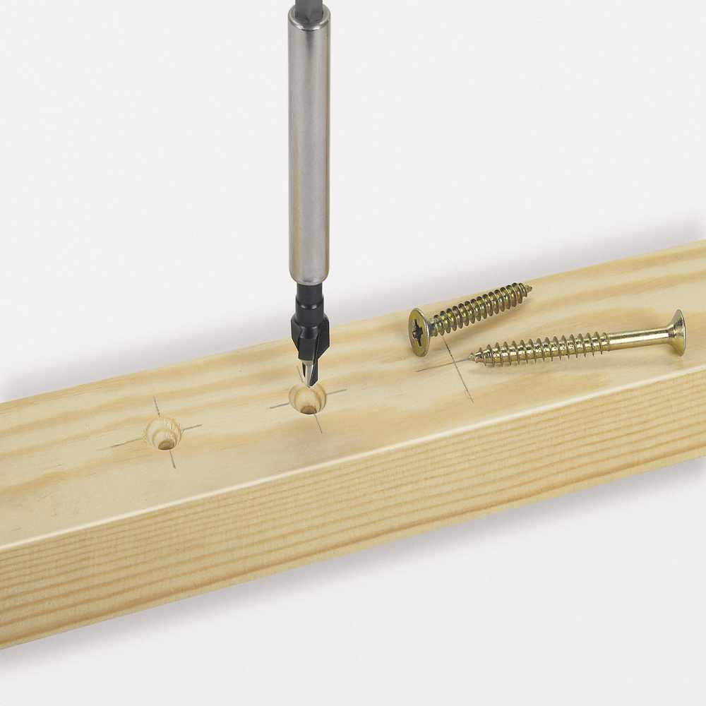Wolfcraft Upuštač Za Drvo fi 3 – 8 mm Prihvat 1/4″ – 2546000 by Wolfcraft 2546000 Krune, Glodala - detalj 2